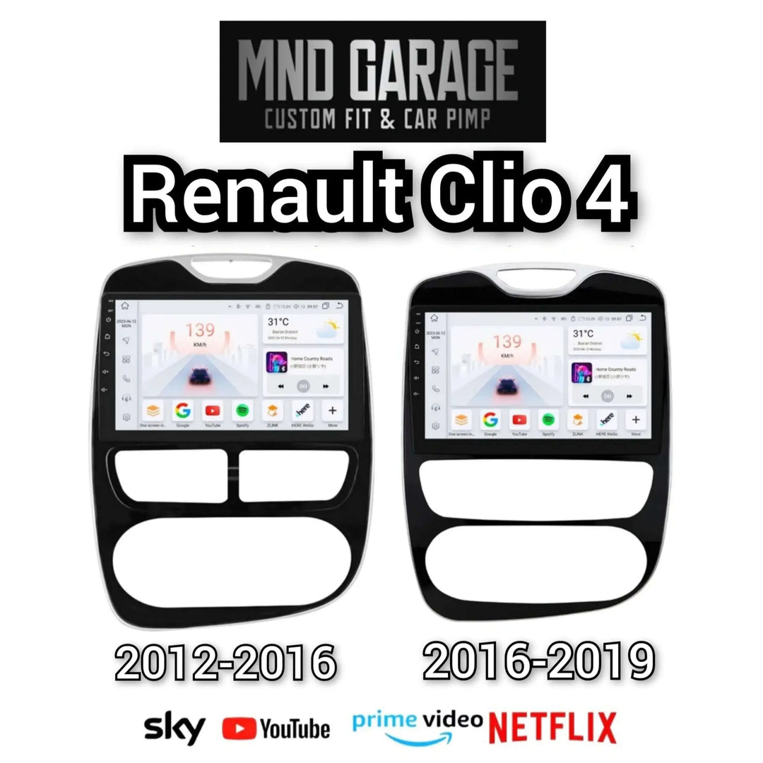 MSD Autoradio 10.1'' Per Renault Clio 4 (2016-2019) – 6G/128G, Android 15, DAB+, 4G, CarPlay E Android Auto Octa-Core