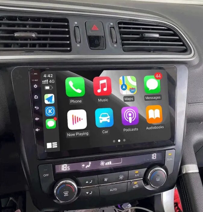 RENAULT KADJAR 2015-2019 9 INCH MONITOR | APPLE CARPLAY ANDROID AUTO | WIFI BLUETOOTH GPS USB NAVIGATOR