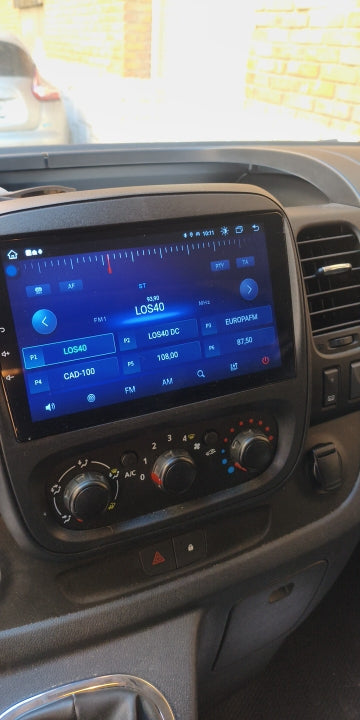 RENAULT TRAFIC 3 2014-2021 CAR TABLET APPLE CARPLAY ANDROID AUTO GPS NAVI BLUETOOTH