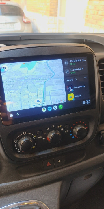 RENAULT TRAFIC 3 2014-2021 CAR TABLET APPLE CARPLAY ANDROID AUTO GPS NAVI BLUETOOTH
