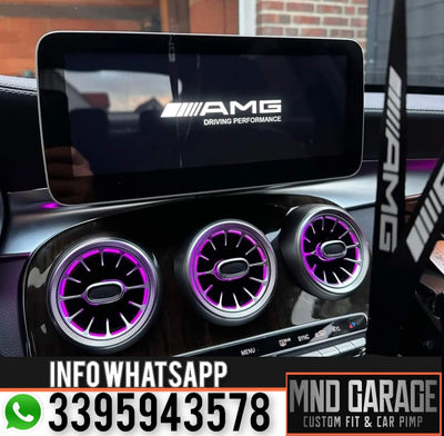 10.25"/12.3" NTG 5 - 5.5 Android 14  Mercedes Benz CLASSE C V GLC X Class W205 W446 W447 X253 Carplay Android auto wireless monitor schermo navigatore