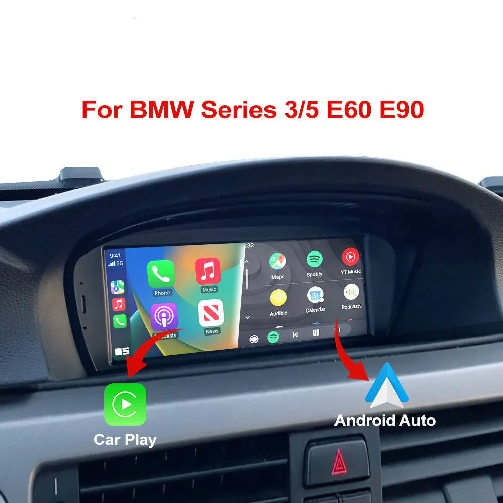 BMW Series3 5 E60 E61 E63 E64 M5 E90 E91 E92 E93 M3 CCC CIC 8.8" Wireless CarPlay Android Auto Linux Multimedia Touch Screen