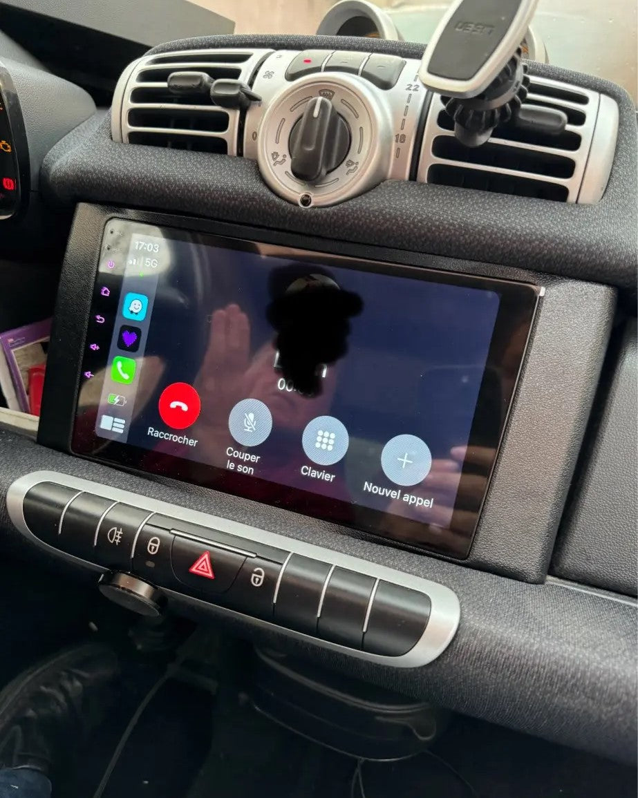 Smart Fortwo 451 2005 - 2015 Android Carplay