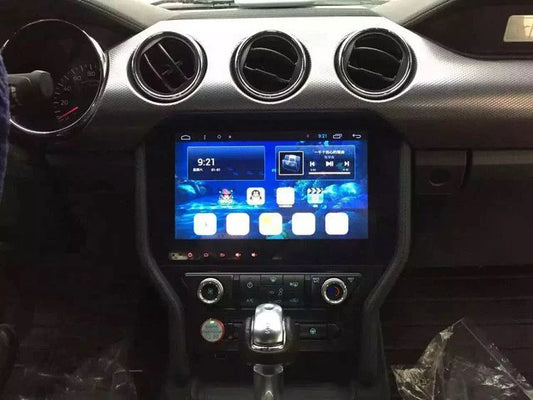 Ford Mustang 2015-2020 2 Din Autoradio Video AI Voice GPS Navi 4G WiFi