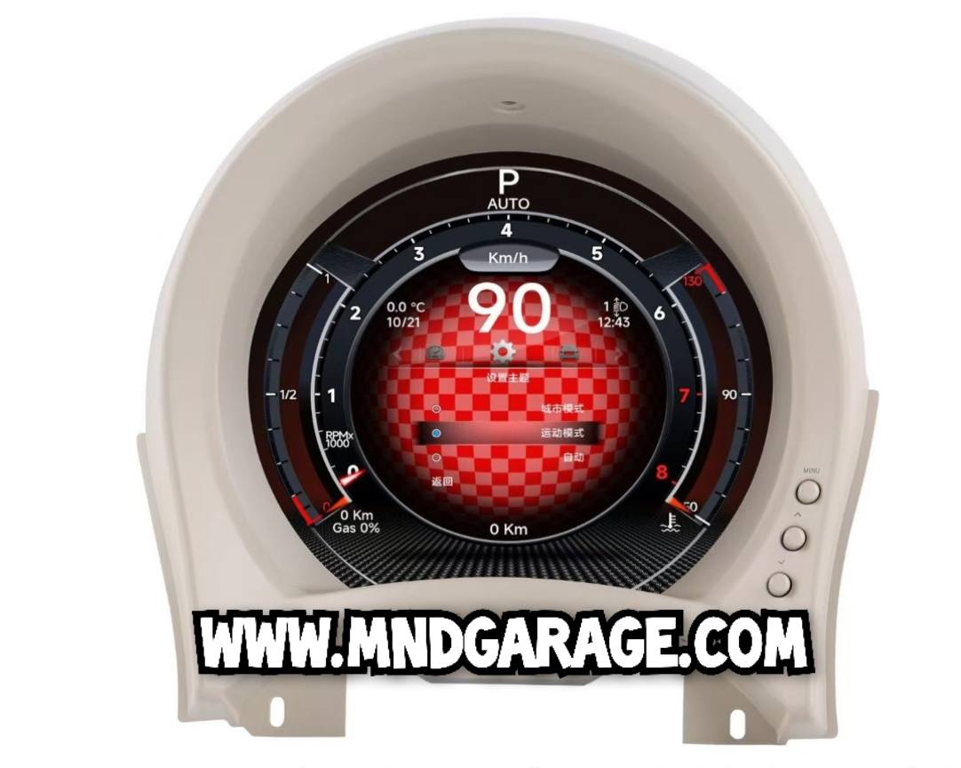 FIAT ABARTH 500 595 695 VIRTUAL COCKPIT TACHIMETRO DIGITALE  LCD