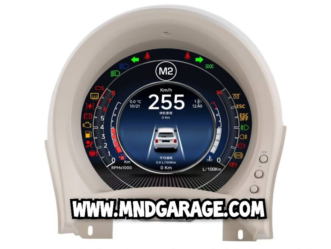FIAT ABARTH 500 595 695 VIRTUAL COCKPIT TACHIMETRO DIGITALE  LCD