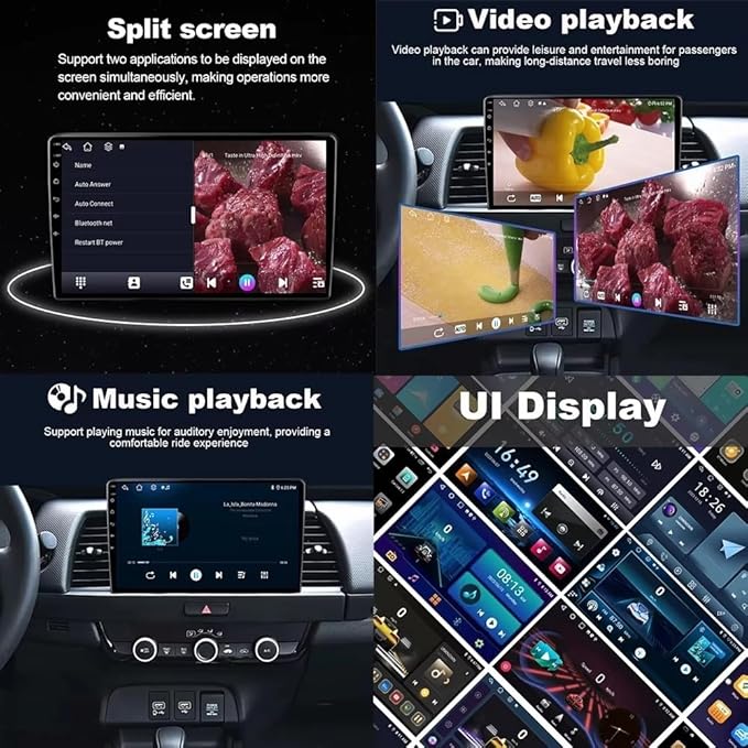TOYOTA CH-R QLED APPLE CARPLAY ANDROID AUTO GPS WIFI 4G DSP MONITOR NAVIGATORE