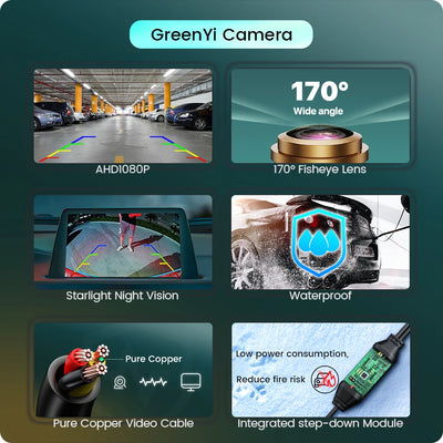 Retrocamera 170° AHD 1080P Mercedes Benz Vito A CLA GLA  ML A180 A200 A260 GLA 250 GLC GLE W117 W166 GLK X204