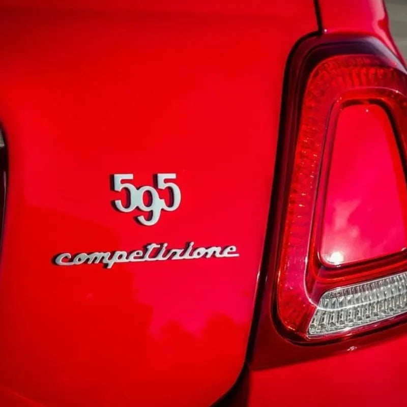 Badge stickers Fiat 500 Abarth 595 Competizione Turismo