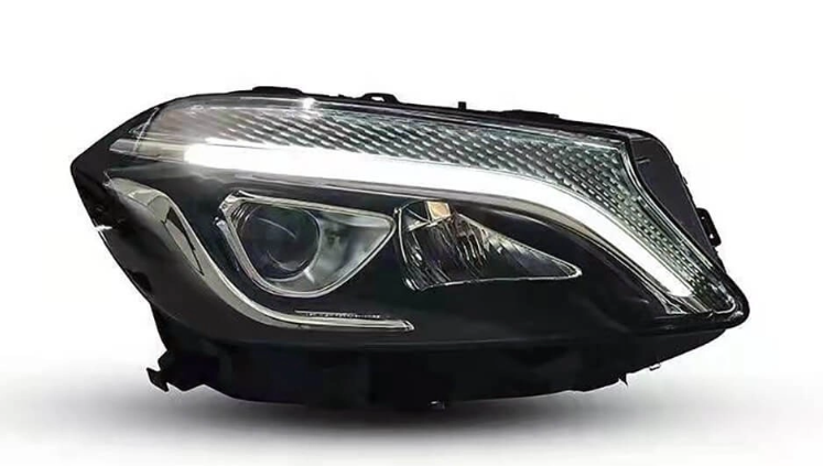 Mercedes-Benz Classe A W176 Headlighs led Fari Custom Black Line Amg proiettori full led 6000K