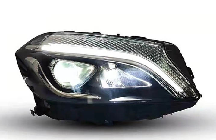 Mercedes-Benz Classe A W176 Headlighs led Fari Custom Black Line Amg proiettori full led 6000K