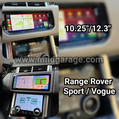 RANGE ROVER SPORT - VOGUE 2013-2017 10.25" L405 L494 android auto apple carplay wifi bluetooth navigatore qled