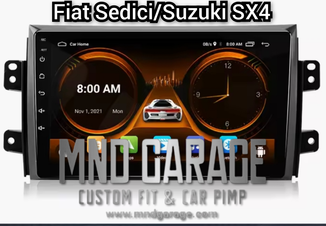 Fiat Sedici Suzuki SX4 2005-2014  Carplay Android Auto Radio RDS WIFI GPS BT 4G Car Multimedia autoradio