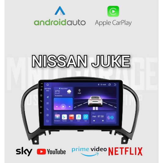 Nissan Juke dal 2010 9" CARPLAY ANDROID AUTO Navi GPS  DSP