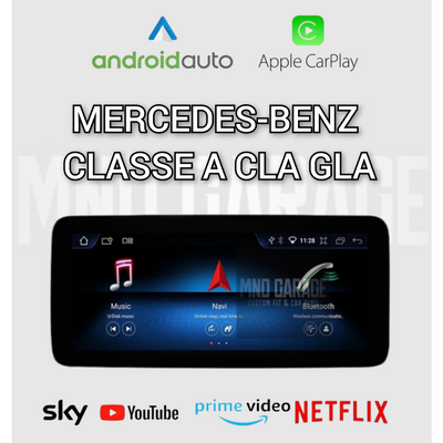 A-CLASS W176 GLA X156 CLA C117 10.25"/12.3" Carplay Android auto 