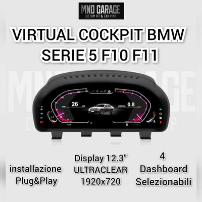 Bmw 5 SERIES F10 F11 12.3" Super HD Virtual cockpit