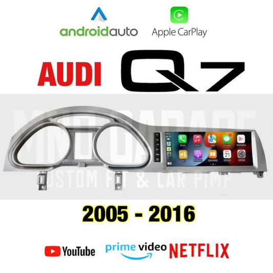 AUDI Q7 2005-2016 10.25" QLED ANDROID AUTO CARPLAY 4G WIFI