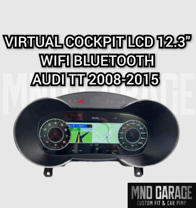 AUDI TT MK2 Virtual Cockpit 12.3'' RS menù AUDI LCD Dashboard tachimetro digitale 8J