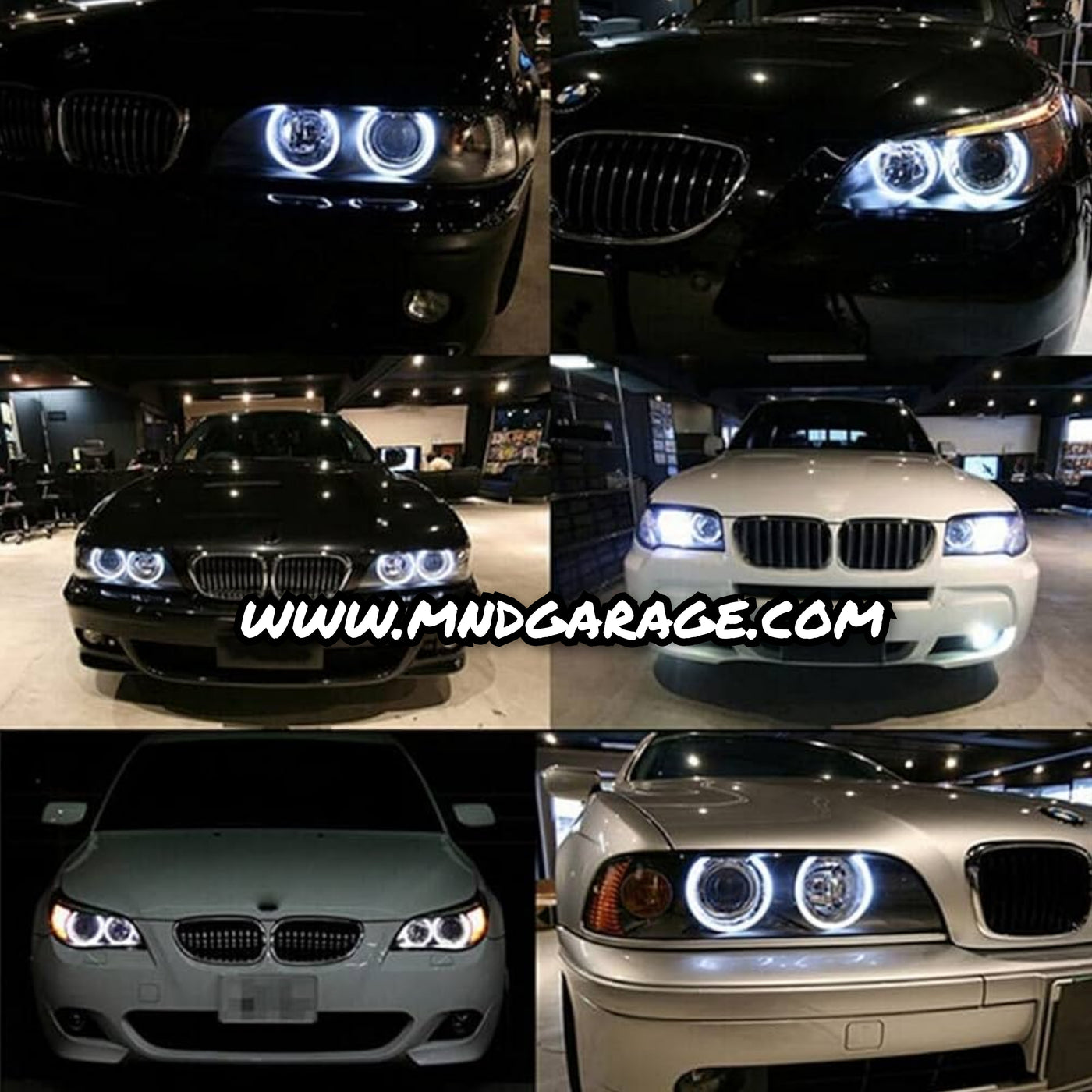 Angel eyes BMW LED Lamp Kit 6000K Canbus NO ERROR