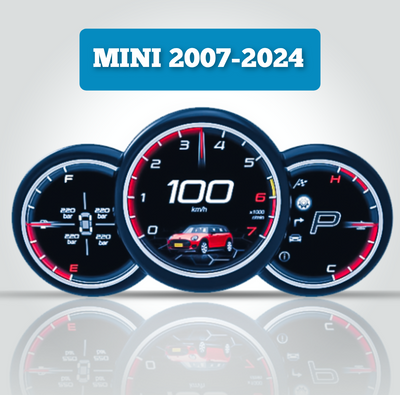 MINI 2007-2024 12.3 pollici Virtual cockpit DIGITAL CLUSTER TACHIMETRO DIGITALE LCD CONTAKM CONTACHILOMETRI R55 R56 R57 R58 R59 R60 R61 F54 F55 F56 F57 F58 F59 F60