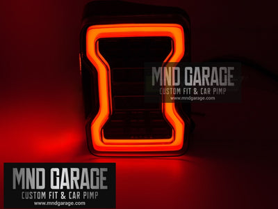 JEEP WRANGLER JK 07-18 FANALI POSTERIORI LED NERO