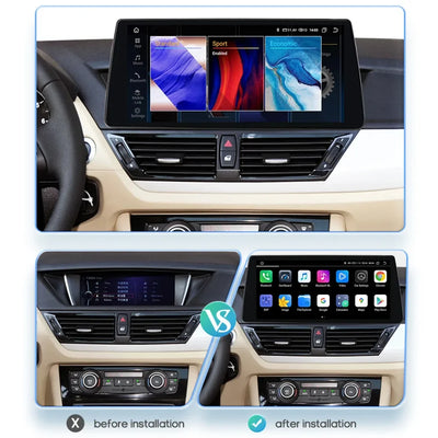 BMW X1 E84 2009-2015 8 core Android Radio android auto Apple Carplay monitor screen car Tablet navigator wifi wireless GPS usb 