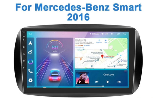 Carplay Smart 453 2016 Android Auto