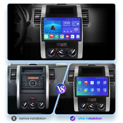 Nissan X-Trail X Trail 2 T31 2007 - 2013 2015  CARPLAY ANDRIOD AUTO BT 10.33"