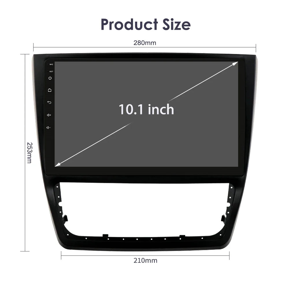 SKODA YETI 5L 2009-2014 GPS Navigaion Carplay 4G+WiFi Autoradio RDS android auto