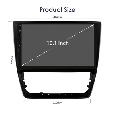 SKODA YETI 5L 2009-2014 GPS Navigaion Carplay 4G+WiFi Autoradio RDS android auto