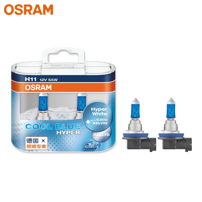 OSRAM COOL BLUE H7 H4 H1 H11 HB3 9005 HB4 9006 5300K 12V 55W