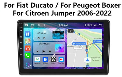 Fiat Ducato Peugeot Boxer 2006-2022 CarPlay Android Radio GPS Stereo Autoradio IPS 