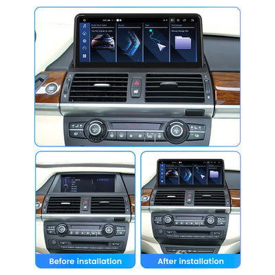 BMW X5 E70 X6 E71 2007-2014 CCC CIC 4G+WiFi GPS BT Carplay ANDROID AUTO NAVIGATORE GPS