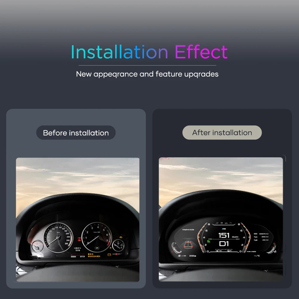 BMW SERIE 3 E90 E91 E92 E93 VIRTUAL COCKPIT ULTRA CLEAR