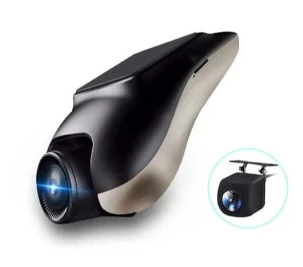 Dashcam funzione registrazione anteriore e posteriore 720P ADAS Mini Car DVR 120 ° Videoregistratore automatico