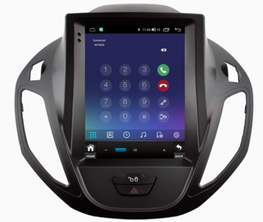 Ford B-Max, Tourneo, Transit, Courier Tesla-style GPS radio XXL Screen display monitor CarPlay and Android Auto