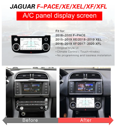 JAGUAR F-PACE XE CLIMA DIGITALE TOUCH LCD