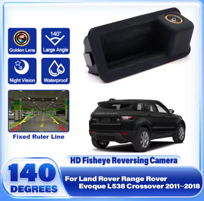 RETROCAMERA SPECIFICA PLUG &amp; PLAY PER RANGE ROVER EVOQUE L538 2011-2018