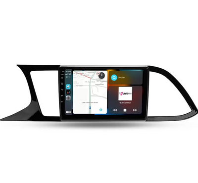 SEAT LEON MK3 5F 2012-2020 CARTABLET 9" ANDROID APPLE CARPLAY NAVIGATORE USB WIFI 4G