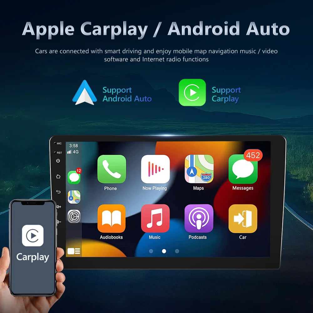 Carplay Smart 453 2016 Android Auto CARPLAY WIFI BLUETOOTH 4G MONITOR NAVIGATOR SCREEN YOUTUBE 