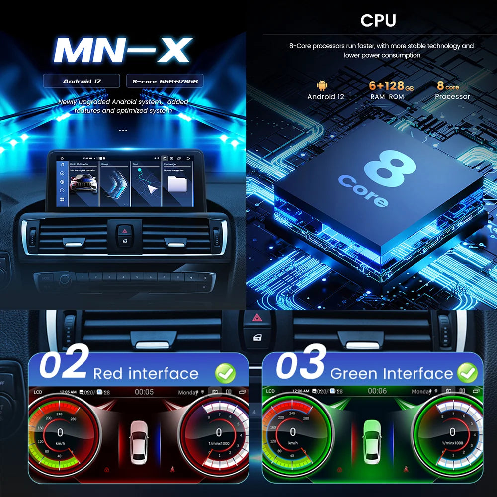 Wireless CarPlay Android Auto Interface Für BMW CIC X5 E70 X6 E71 Z4