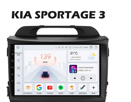 KIA Sportage 3 2010 2011 2012 2013 2014 2015 2016  Android GPS WiFi