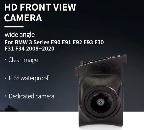 AHD Front View Logo Camera impermeabile auto griglia anteriore fotocamera telecamera frontale front camera per BMW serie 3 E90 E91 E92 E93 F30 F31 F34