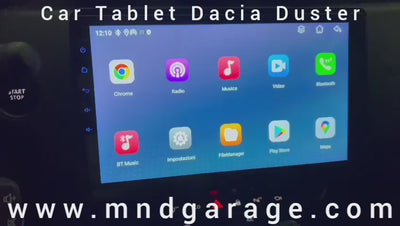 DACIA DUSTER 10.1" QLED APPLE CARPLAY ANDROID CAR GPS WIFI 4G DSP MONITOR NAVIGATOR