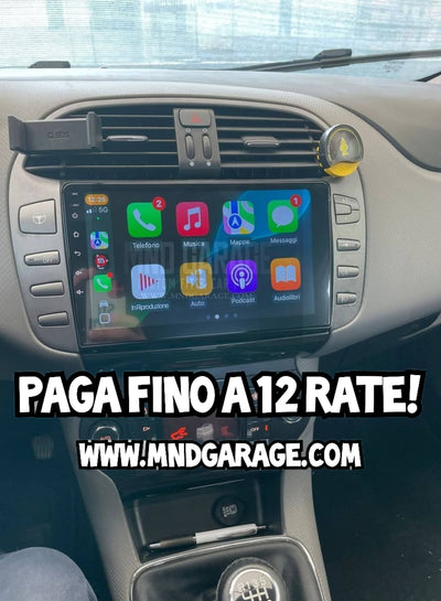 FIAT BRAVO 2006-2014 | CARTABLET 9 POLLICI ANDROID | APPLE CARPLAY ANDROID AUTO | GPS NAVIGATORE AUTORADIO USB WIFI 4G