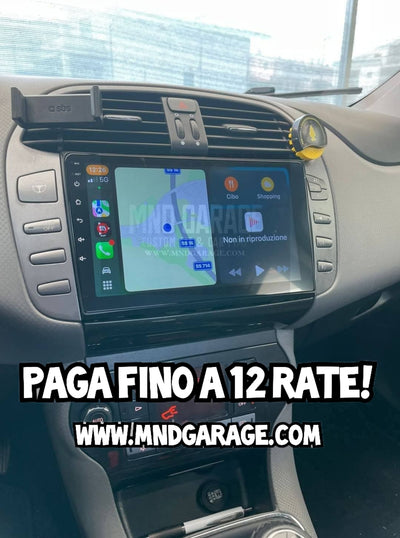 FIAT BRAVO 2006-2014 | CARTABLET 9 POLLICI ANDROID | APPLE CARPLAY ANDROID AUTO | GPS NAVIGATORE AUTORADIO USB WIFI 4G