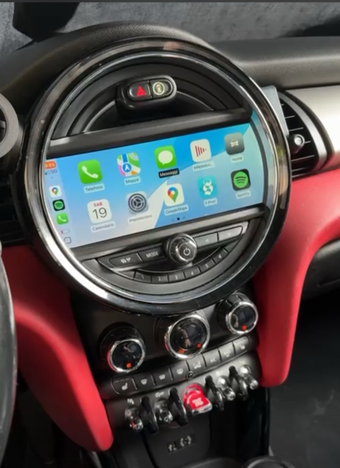 MINI 2008-2023 Apple CarPlay Android Auto nbt evo box interface