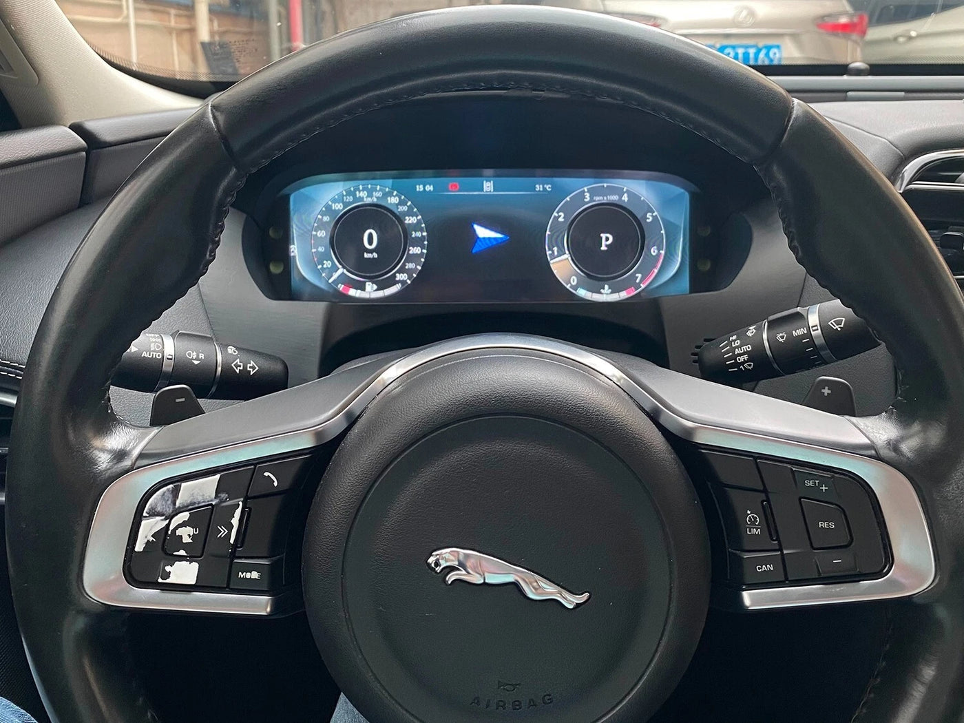 JAGUAR F-PACE XE VIRTUAL COCKPIT ULTRA CLEAR 12.3" DIGITAL CLUSTER CONTAKM